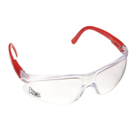 Vapor-Vision safety specs providing eye protection.
