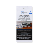 Pack of four odour and moisture absorbing packets