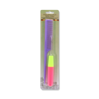 2-in-1 Crochet Needle and Hair Comb Set