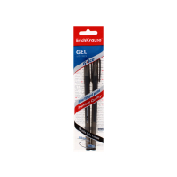 ErichKrause Black 0.4mm Fine Gel Pens 2 Pack