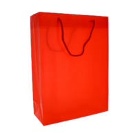 Red gift bag with rope handle 38x28x11.4cm