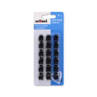 Mini Hair Claws Clip Black 18 Pack
