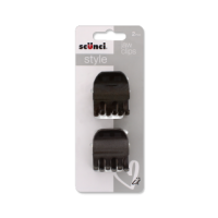 Black 2 Piece Jaw Clips