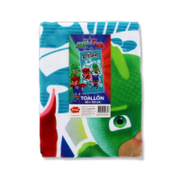 PJ Masks towel featuring popular children's characters