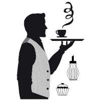 Wall Deco Tattoo Butler, quirky decorative wall art
