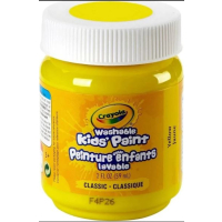 Crayola Washable Kids Paint Yellow 2oz