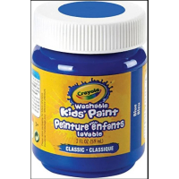 Crayola Washable Kids Paint Blue 2oz 59ml bottle