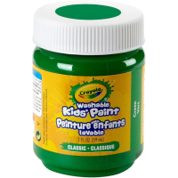 Crayola Washable Green Kids Paint 2oz bottle