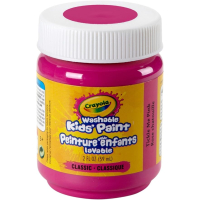 Crayola Washable Kids Paint Pink 2 Fl Oz bottle