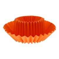 Orange Gogo paper hat for parties and events