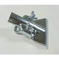 BROOM HANDLE METAL CLAMP WITH WING NUTS