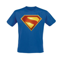 Superman Returns Shield Blue Graphic Tee