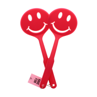 Smiley Face Spatula Turner Pink Rose 2 Pc