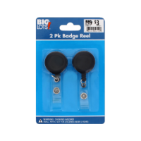 Badge reel key chain 2 pack