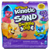 Kinetic Sand Doggie Dig Playset 170g