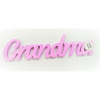 61567ZAK WORD BLOCKS GRANDMA LIGHT PINK