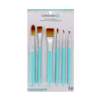 CELEBRATE IT CAKE DECORATING FONDANT BRUSH SET 6 PACK