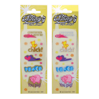 Bling peace sign stickers for crafts and customisation