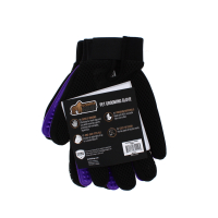 Pet Grooming Glove Purple