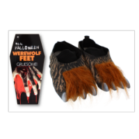 Werewolf Fur Feet Pair