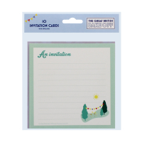 British Bake Off Invitation Cards 10 Pack for baking events