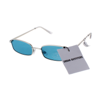 ELLA METAL SQUARE TURQUOISE SUNGLASSES