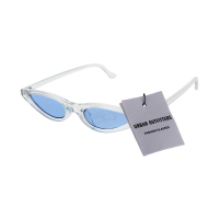 RITA SLIM CAT EYE BLUE SUNGLASSES