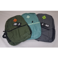 Plain Canvas Multi Colour School Backpacks