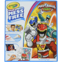 Crayola Power Rangers Mess Free Colouring