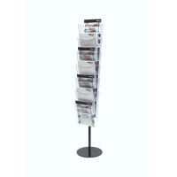 7 POCKET WIRE LITERATURE FLOOR STAND