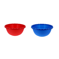 LARGE PLASTIC BOWL ASSORTED COLOURS FOR MULTIUSE