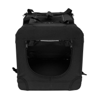 Foldable black PET carrier large size