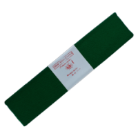 Dark green crepe paper roll 50 x 250cm