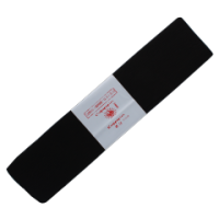 Black crepe paper roll, 50 x 250cm for crafts