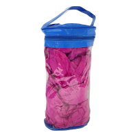 UPVC BLUE & CLEAR ZIP TRUNKS BAG