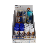 Real Madrid 76 piece stationery set for school