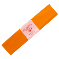 Orange Okergeel Crepe Paper 50 x 250cm