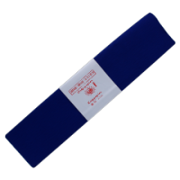 Dark blue crepe paper roll, 50cm x 250cm