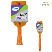Comfy Clean Cup Cleaning Brush blue