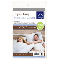 SUPER KING MATTRESS COVER WATER PROOF