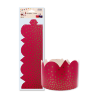 Pink birthday crown for adults and children, three pieces