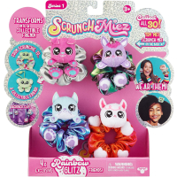 ScruncheMiez Rainbow Glitz 4 Pack Set