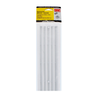 DOOR VENT LOUVRED PLASTIC