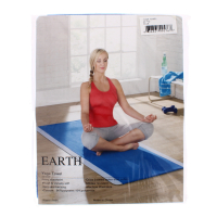 YOGA TOWEL BLUE