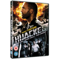 Hijacked DVD cover featuring the action thriller film.