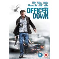 Officer Down DVD cover, crime drama film
