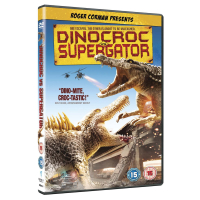 Dinocroc Vs Supergator DVD featuring genetically engineered monster battle.