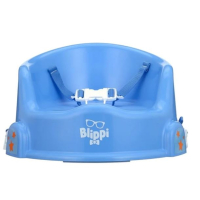 Blippi Blue Toddler Booster Dining Chair