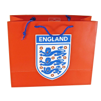 Official England Large Red Gift Bag - Horizontal