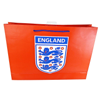 Official England Red Gift Bag, large landscape format
